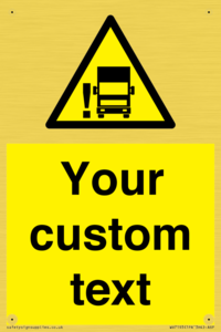 Custom warning blindspot